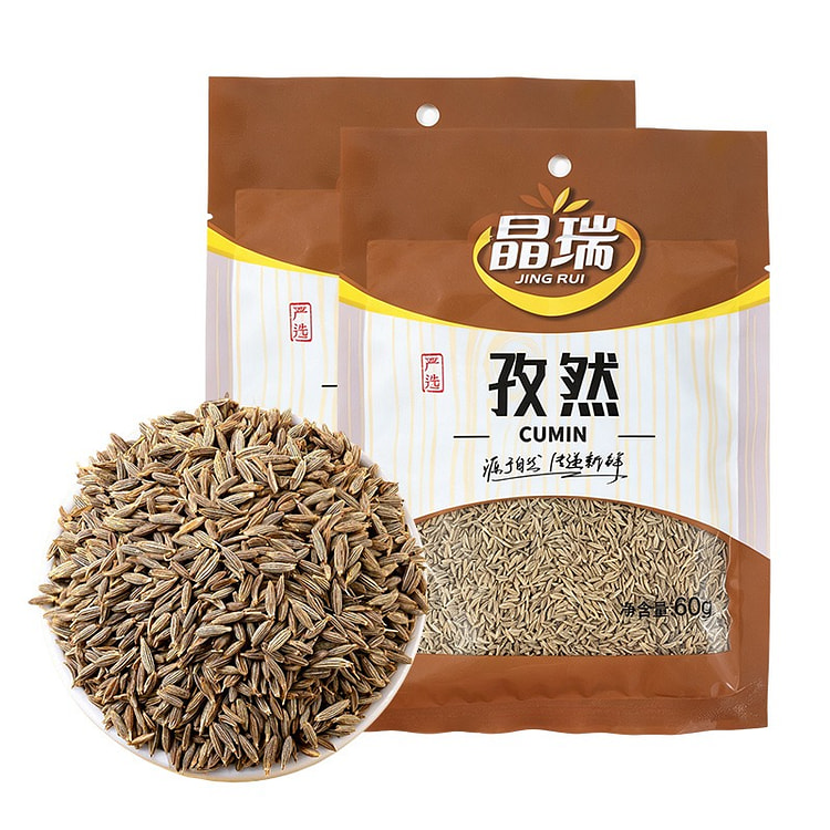 Jingrui Cumin Seeds 60g Spice For Barbecue cooking 120 g