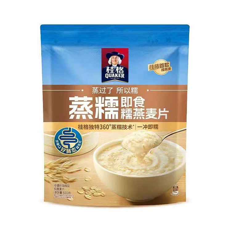 桂格 蒸糯纯燕麦片 (min 3)