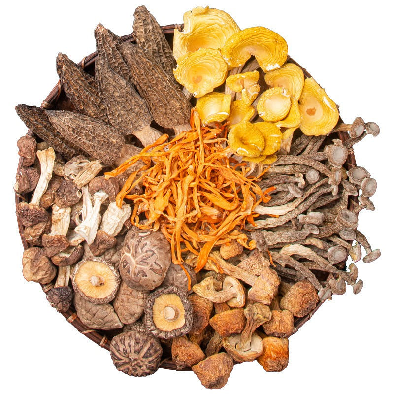 Yunnan Tricholoma matsutake mushroom soup package with morel soup package 250 g