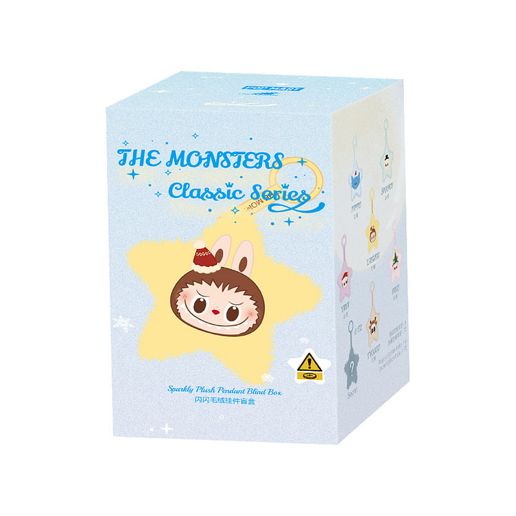 泡泡玛特THE MONSTERS毛绒挂件盲盒 1个