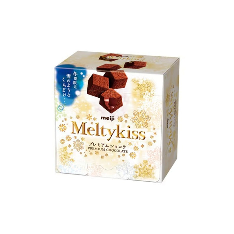 Meiji明治 MeltyKiss2024年冬季限定 原味巧克力 52g