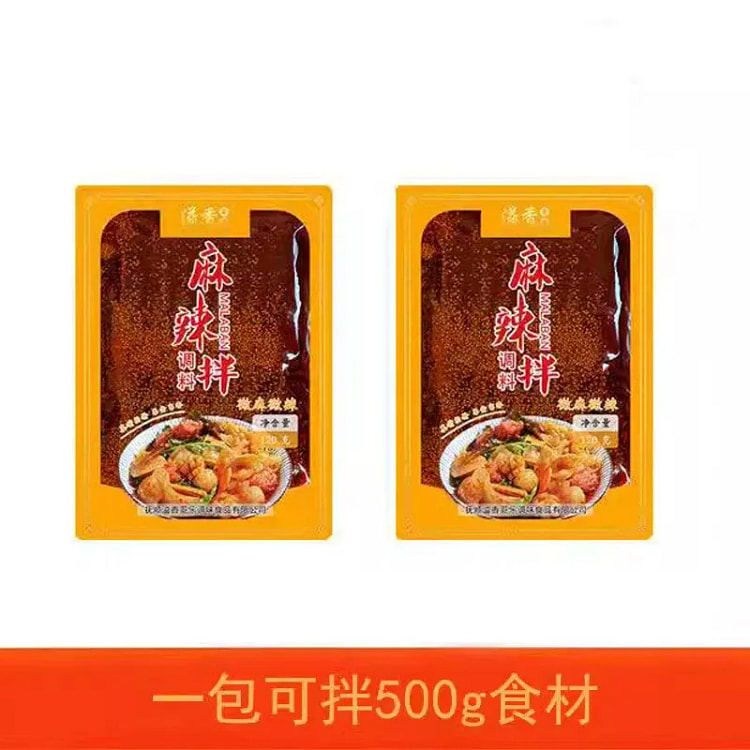 麻辣拌料酸甜麻辣味2袋 240 克