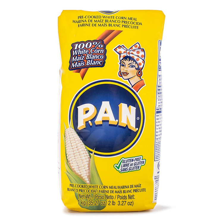 PAN Harina de Maíz Blanco