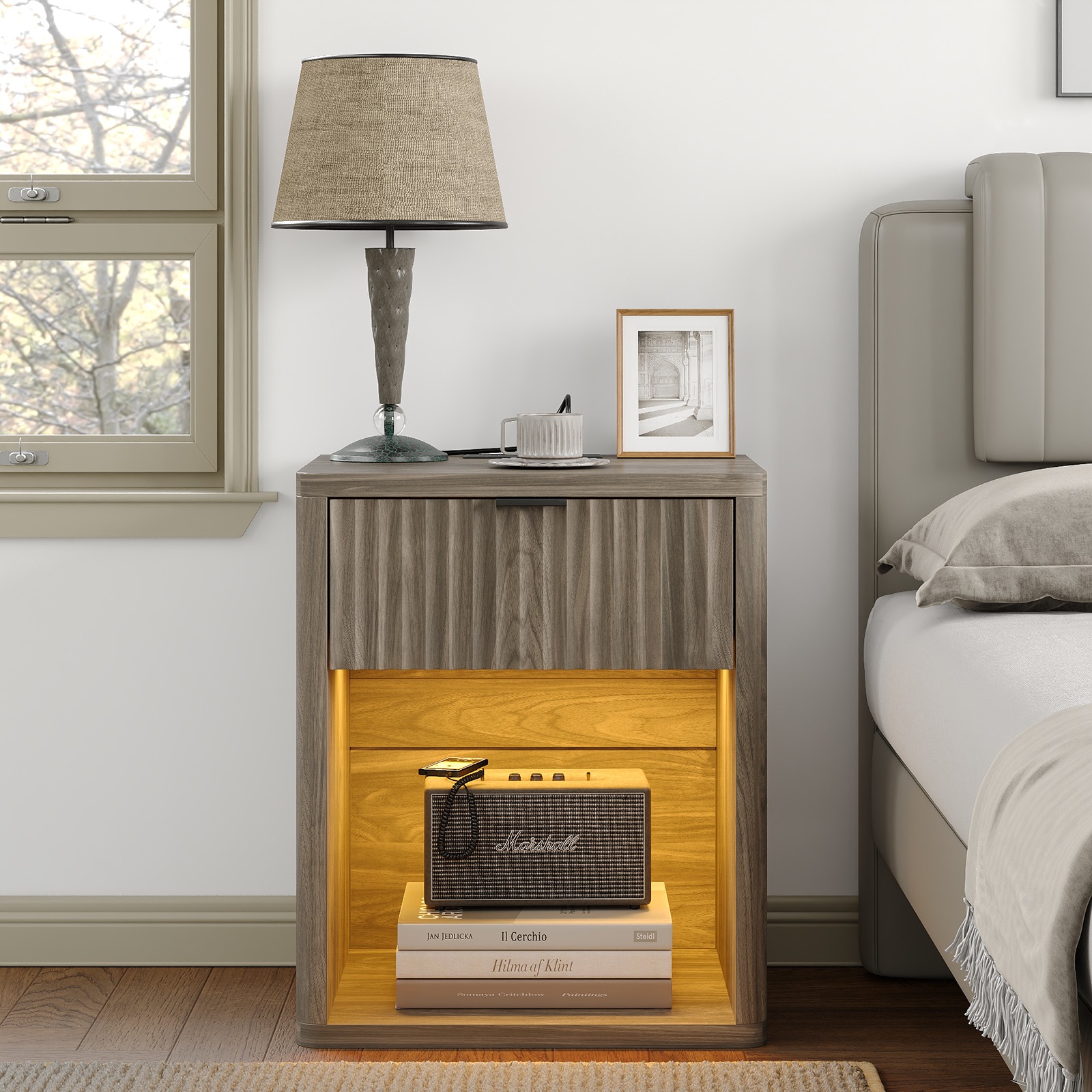 Modern Style Night Stand 1 each