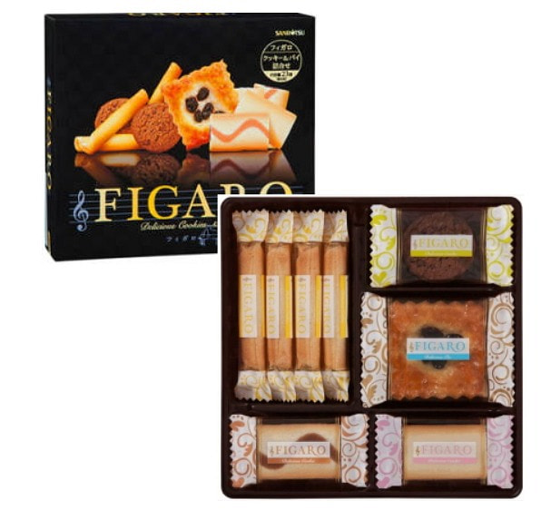 Japan San Figaro Delicious Cookies and Pies, Assorted 5.97 oz