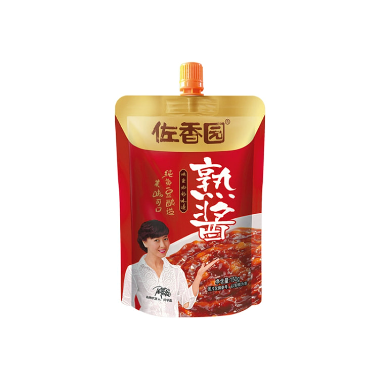 佐香园熟酱150g单袋装正宗东北大酱黄豆酱豆瓣酱沾菜酱