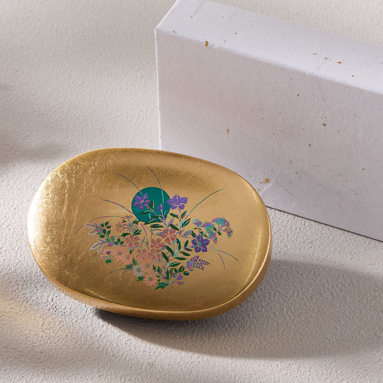 Gold Leaf Accessory Case