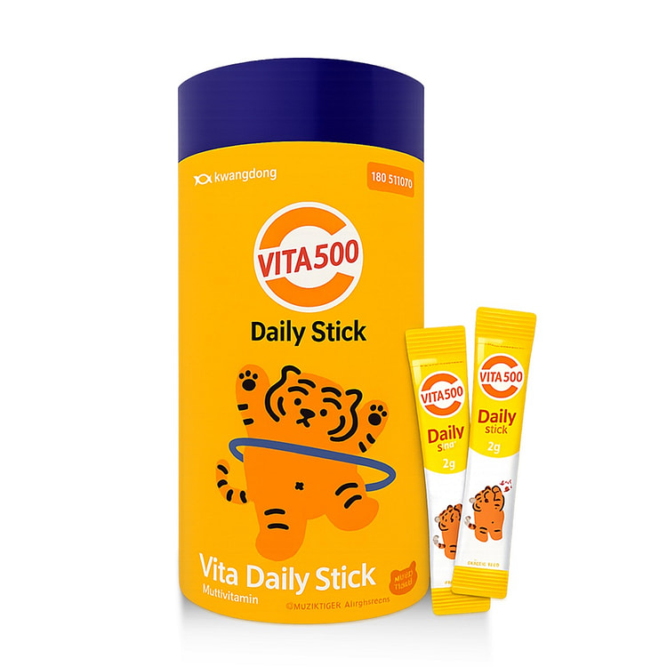 KWANGDONG Vita500 Multivitamin Powder 180 Stick 1 case