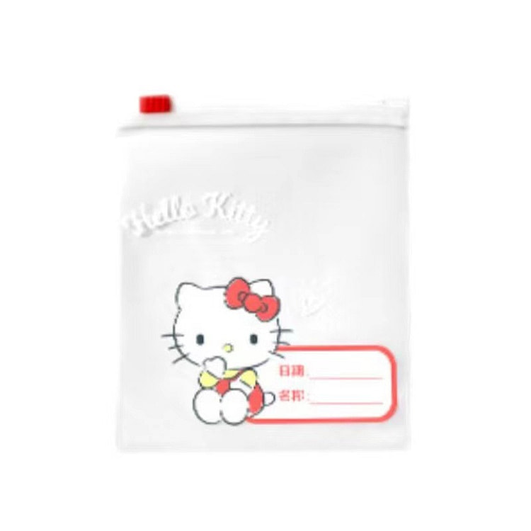 【中国直邮】 Marsica 三丽鸥密封袋 食品级可冷冻/加厚/冰箱专用/辅食分装/保鲜袋-凯蒂猫小号(20只/盒)*|预计到达时间3-4周