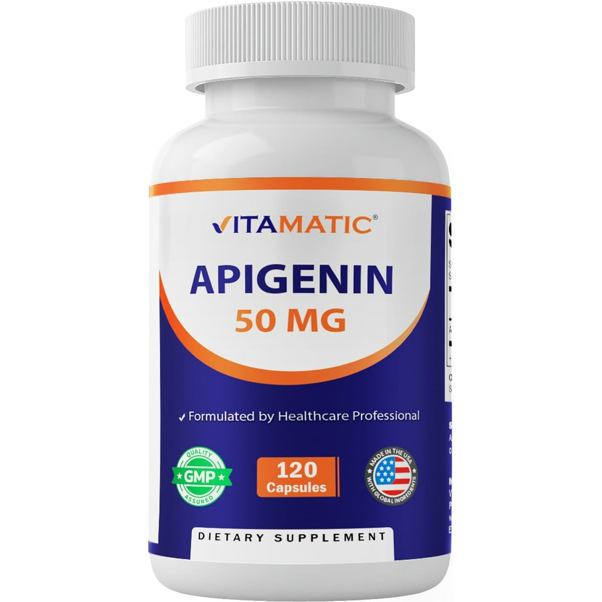 Apigenin 50mg 120 Vegetarian Capsules 1 each
