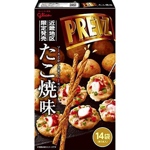 Glico Giant Pretz (Takoyaki Flavor) 13 packs 1 box