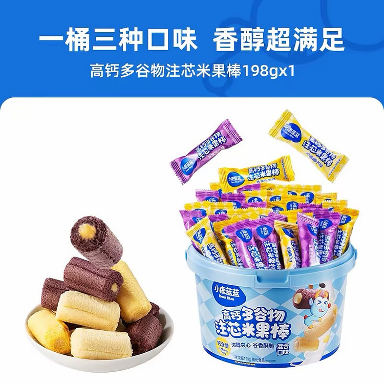 High-calcium alcohol crispy cereal bars 198 g