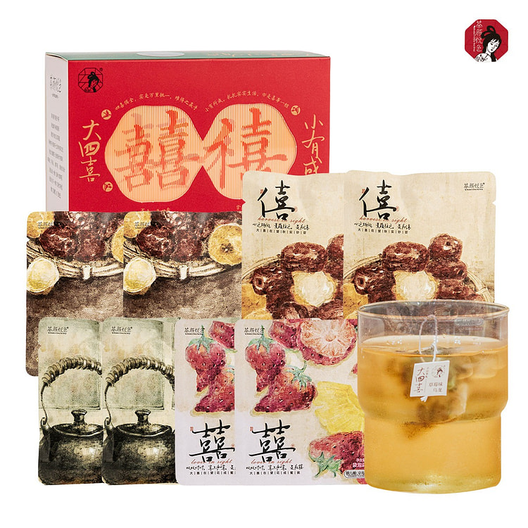 茶颜悦色 | 大四喜手信茶礼3.0 2.5 克*8 包