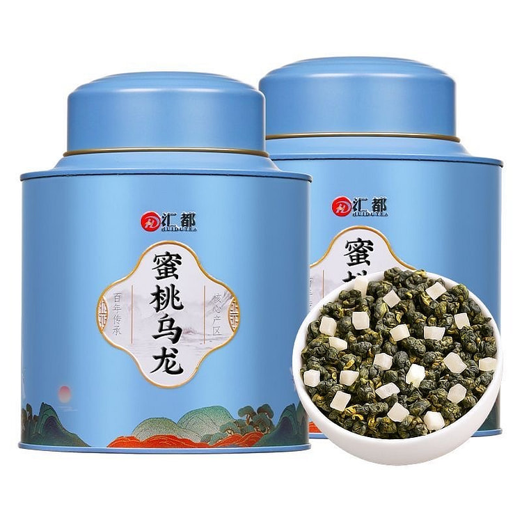 汇都 蜜桃乌龙茶白桃果粒冷泡茶正兰香味