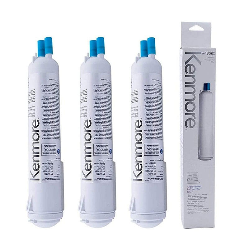 3-Pack Kenmore 9083 Replacement Ice and Water Refrigerator Filter 2.04 lb