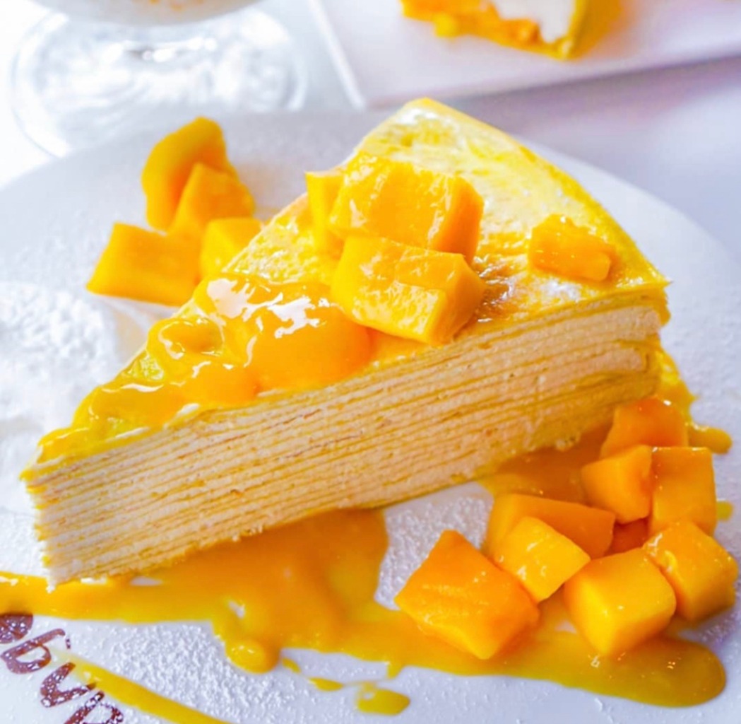 Mango crepes Weee!