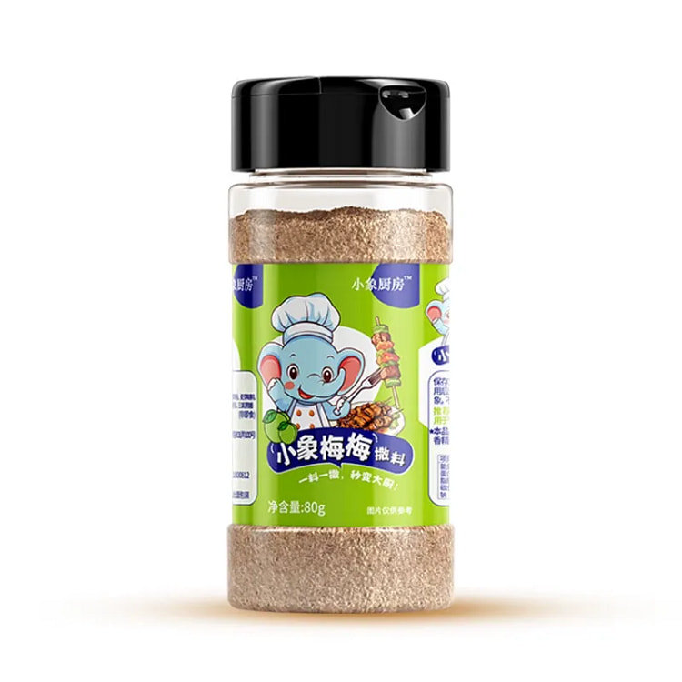 小象梅梅撒料甘梅粉80g*1瓶 80 克