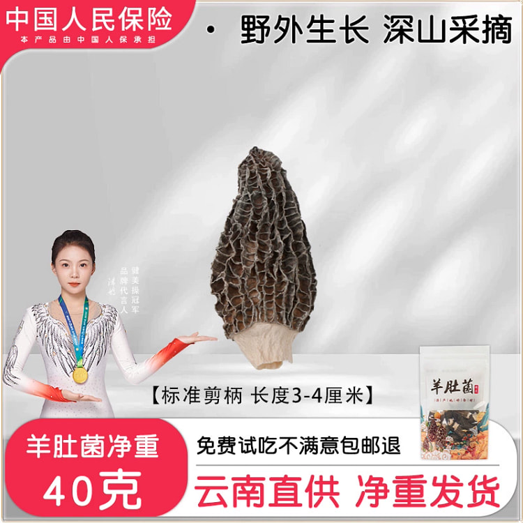 羊肚菌干货煲汤食材40g*1袋