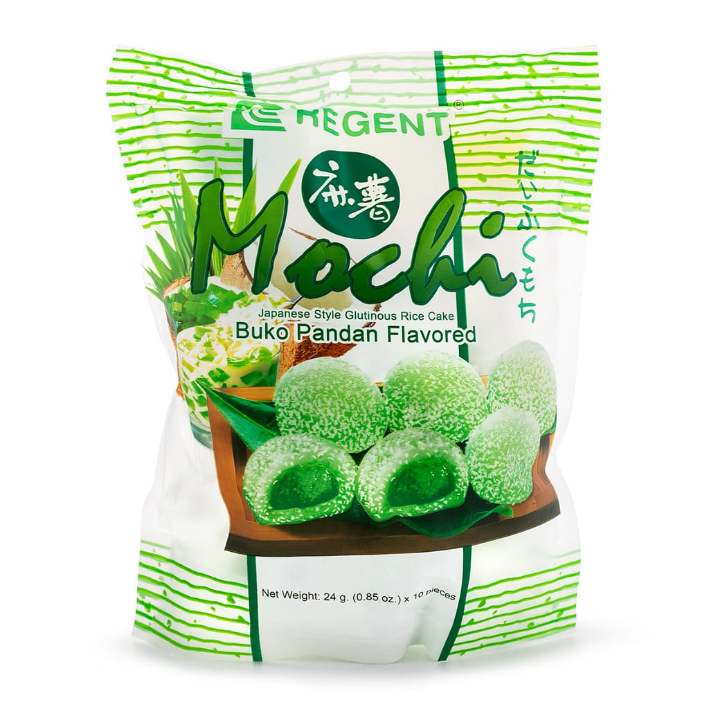 Regent Mochi Buko Pandan Flavor, 10pcs 240 g