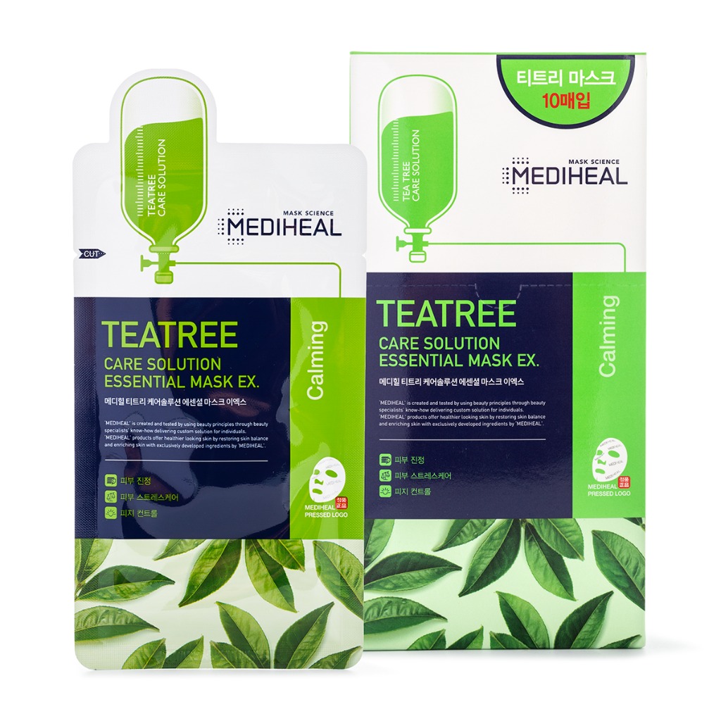 Mediheal N.M.F Teatree Care Solution Essential Ex Mask – Anti-Aging Gesichtsmaske (24ml)