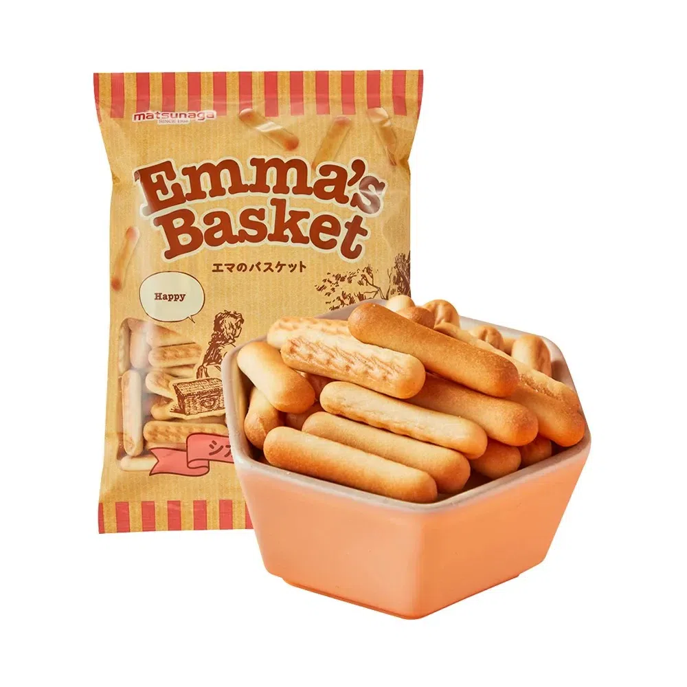 Matsunaga Finger Biscuits, Ready-to-Eat Dessert 140 g