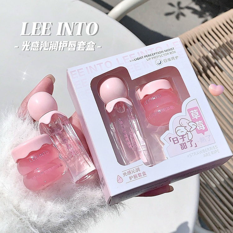LEEINTO Light-Infused Hydrating Lip Care Set 1 box