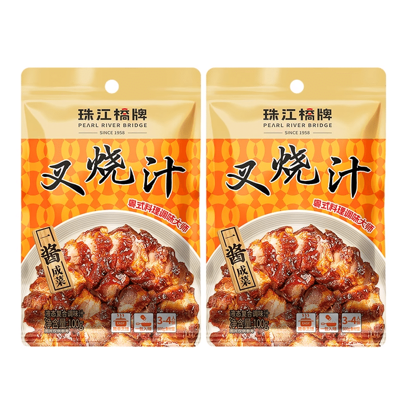 Pearl River Bridge Char Siu Sauce 100g x 2 packs 200 g