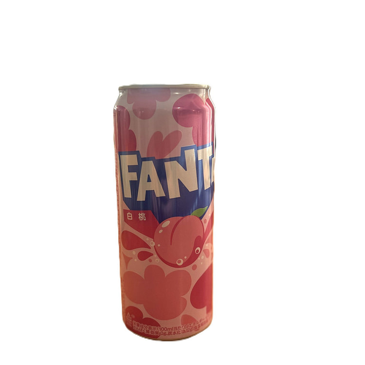 Japanese Fanta White Peach Soda (Japan) 1 each