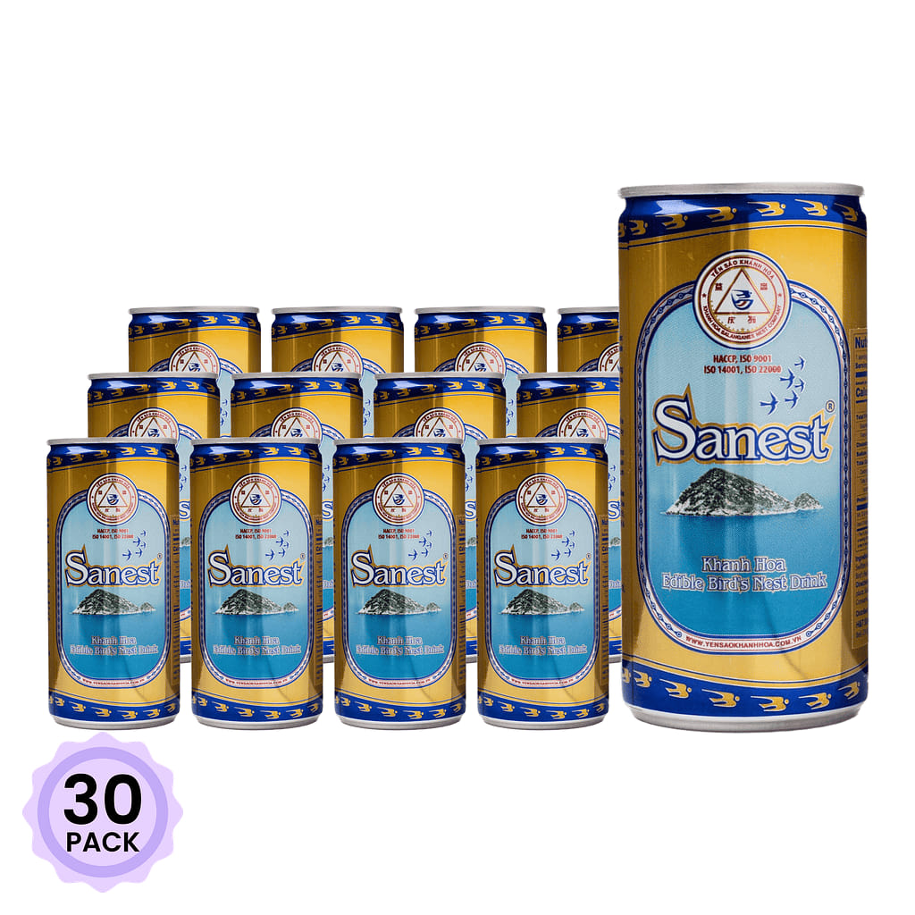 Sanest Khanh Hoa Bird’s Nest Drink Can 6.42 fl.oz*30 pack