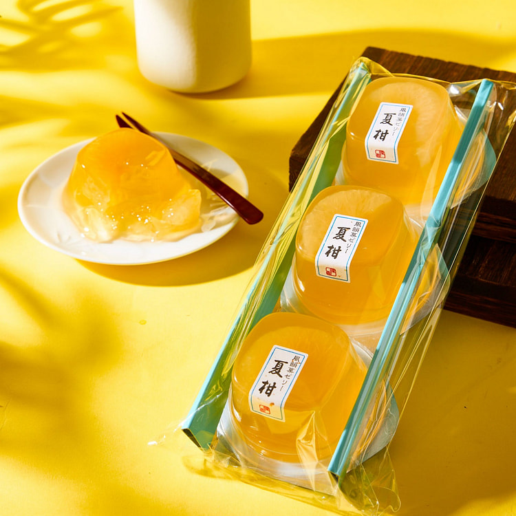 夏蜜柑果冻（3个）