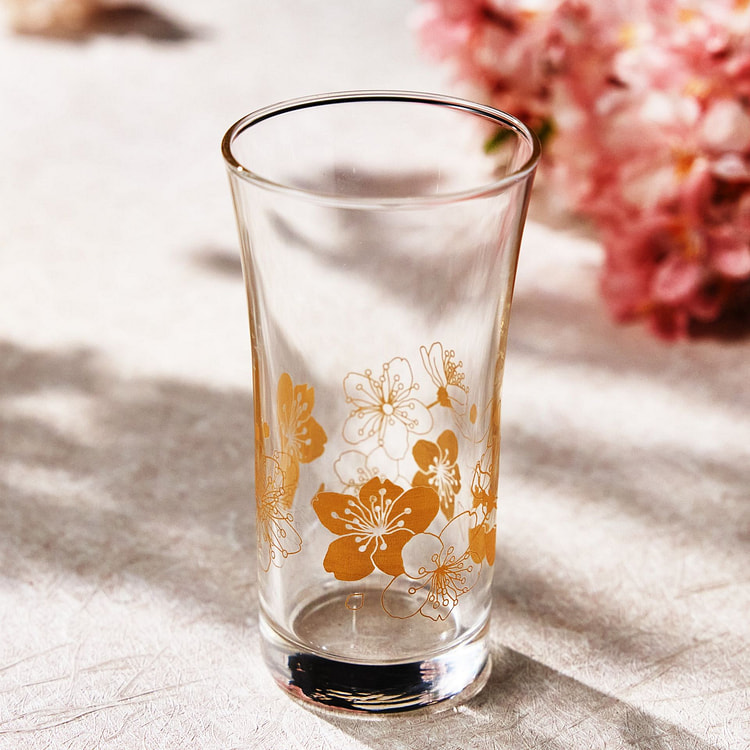 Sakura Sake Glass