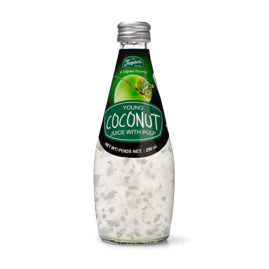 Get Tropics Young Coconut Juice with Pulp Delivered Weee! Asian Market