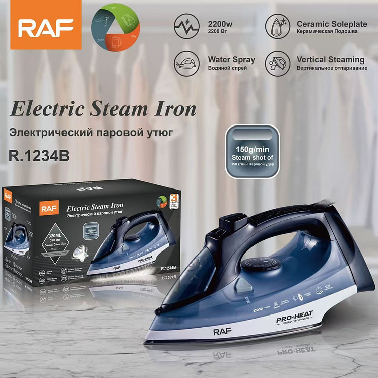Steam Iron Wet & Dry 2200w