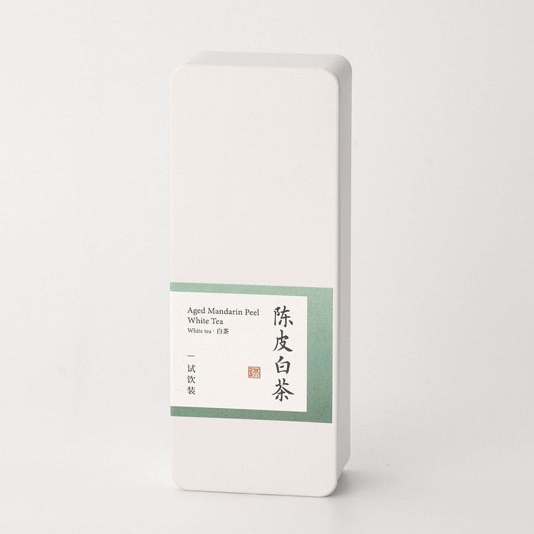 陈皮白茶 福鼎高级老白茶茶叶 理气健脾助消化 试饮