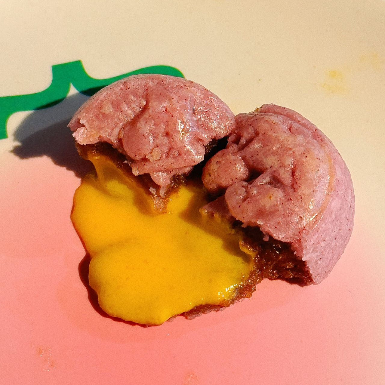 Taro lava mooncake 60g 1 count