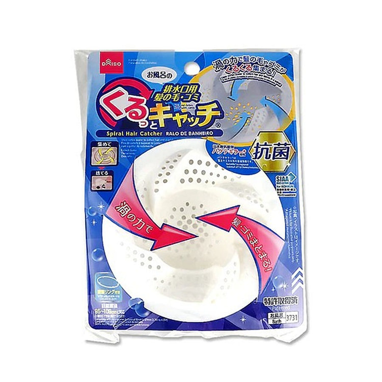 ダイソー 浴室用 排水口ゴミ受け ヘアキャッチャー 1 カウント