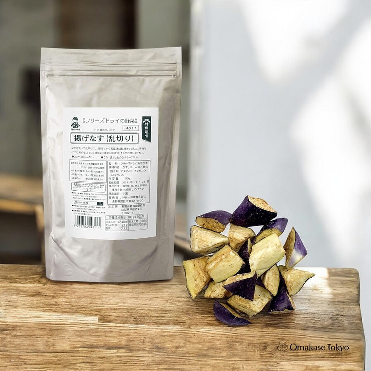 Shinshu Ichimiso Freeze-Dried Fried Eggplant 100 g