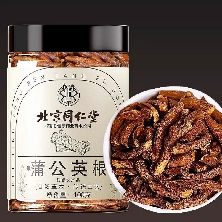 北京同仁堂 蒲公英根茶 特级野生蒲公英根散茶