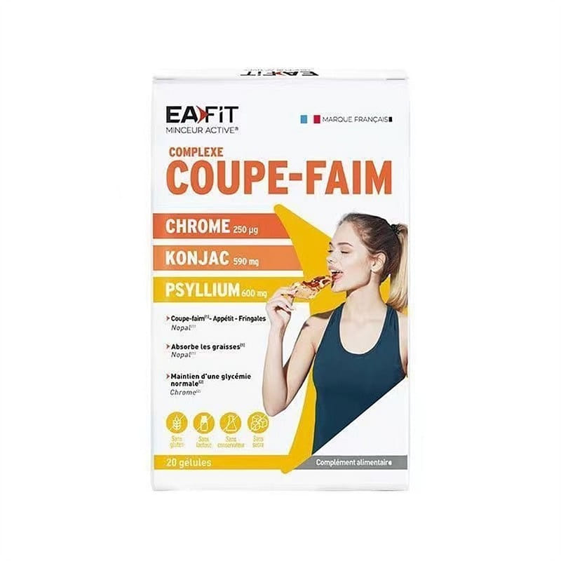 EAFIT Konjac Pills: Blocks Carbs, Fat, and Sugar, 1 pack