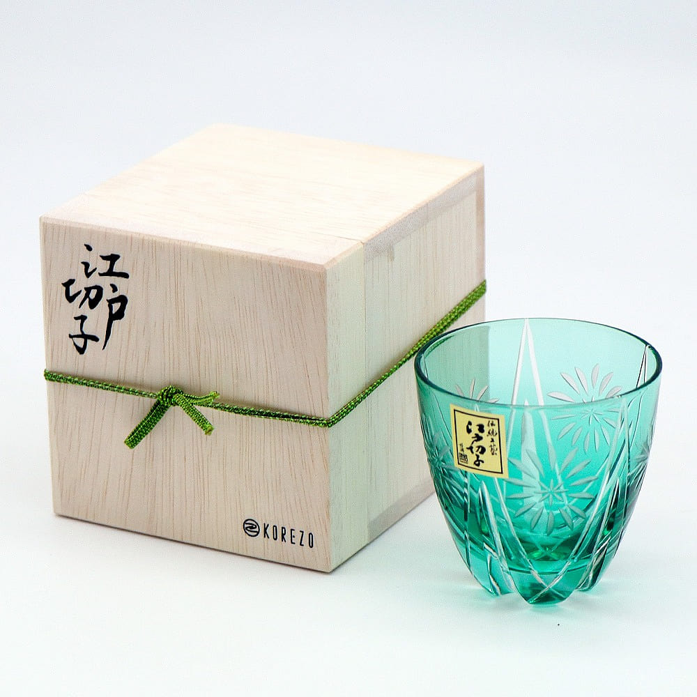 Sake Glass KOREZO Original Fireworks (2.54fl-oz) 1 each