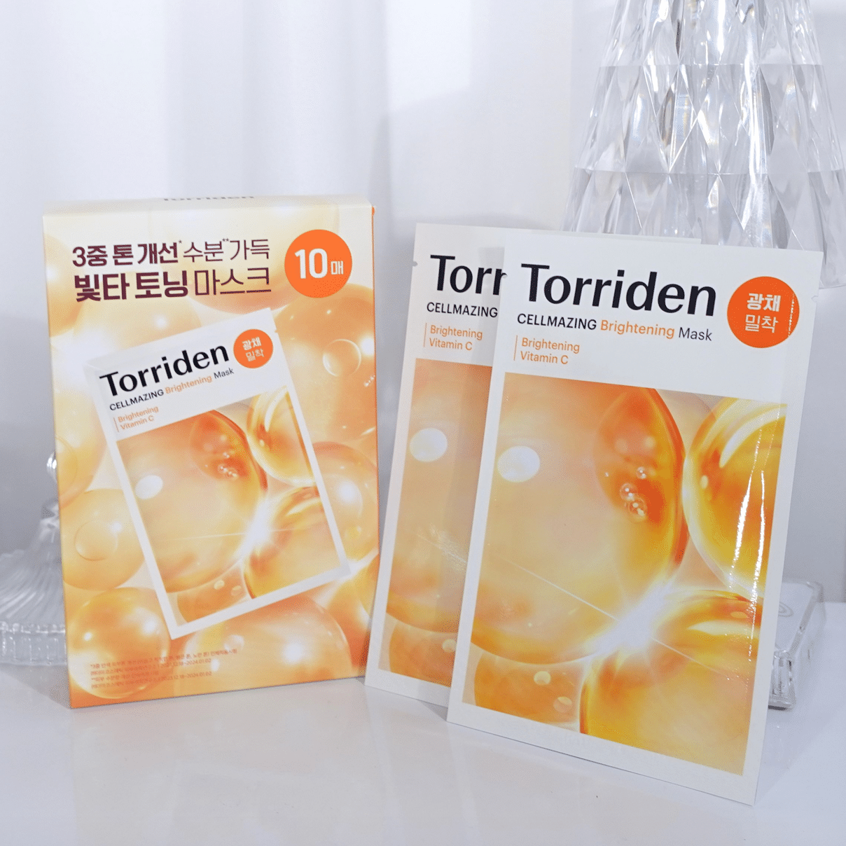 Torriden Vitamin C Whitening Mask 10pcs 1 box