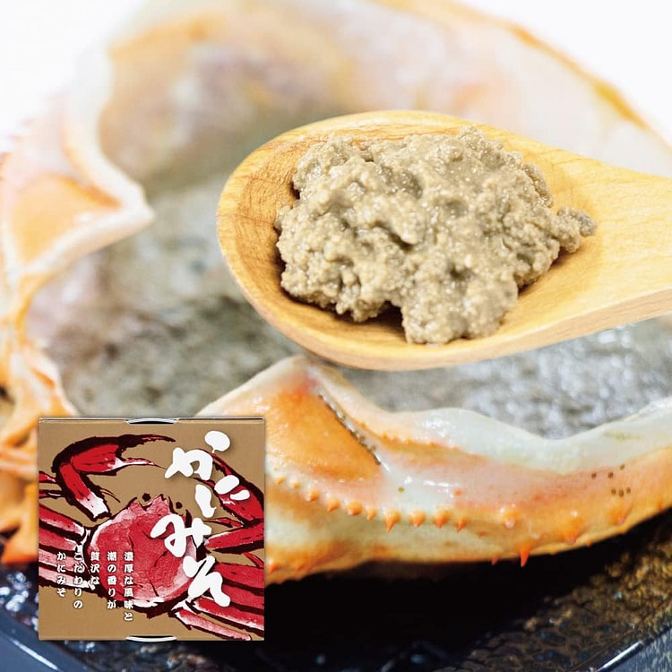 Canned Food Crab Tomalley Miso Paste Snack 60g 1 each