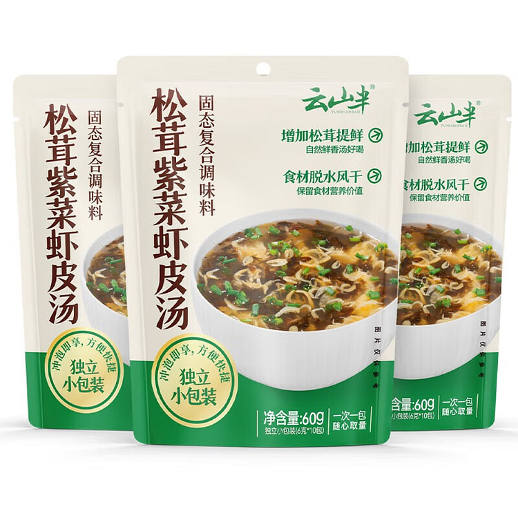 Matsutake mushroom, seaweed, and shrimp flakes 180 g