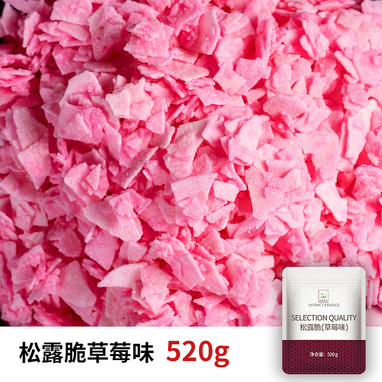 谷本道元巧克力草莓味松露脆520g*1袋