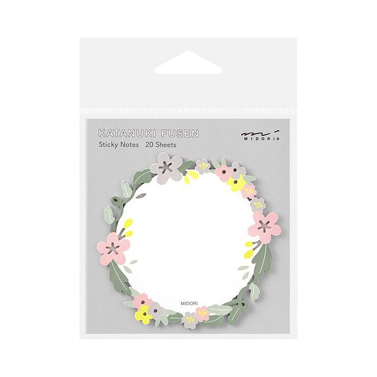 Midori Notebook Engraving Forest Wreath