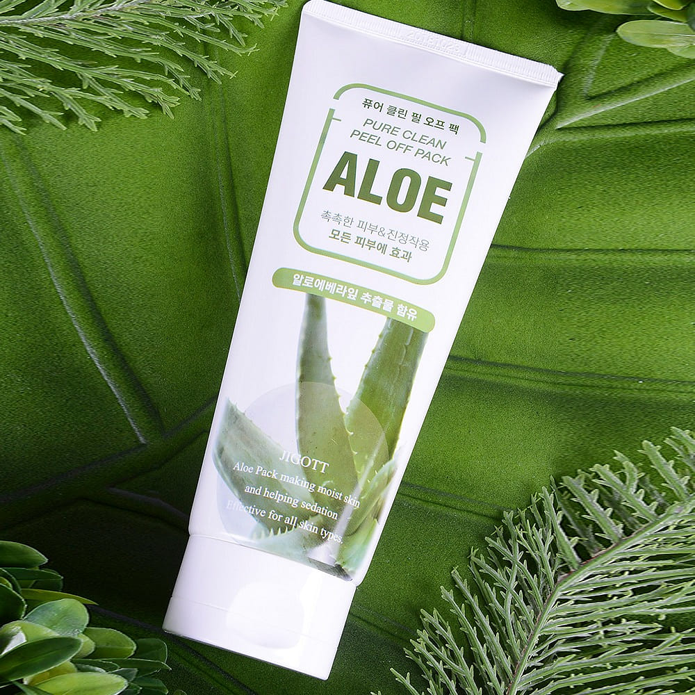 Jigott Aloe Pure Clean Peel Off Pack 180 ml