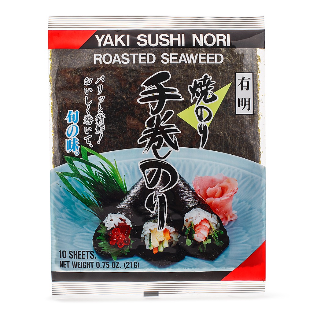 Get Yaki Sushi Nori Roasted Seaweed 10 Sheets Delivered Weee! Asian