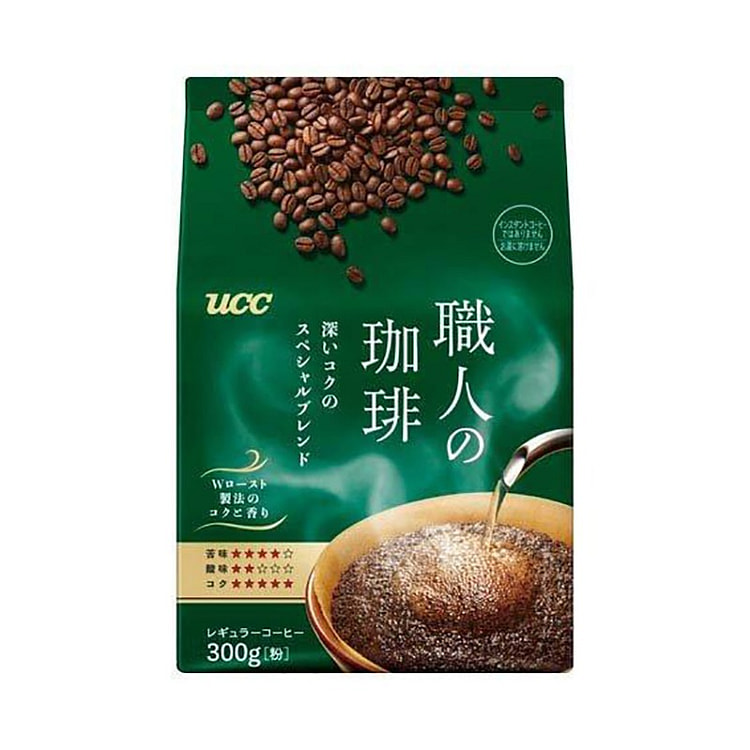 UCC职人咖啡 深浓特殊 咖啡粉300g（非速溶）