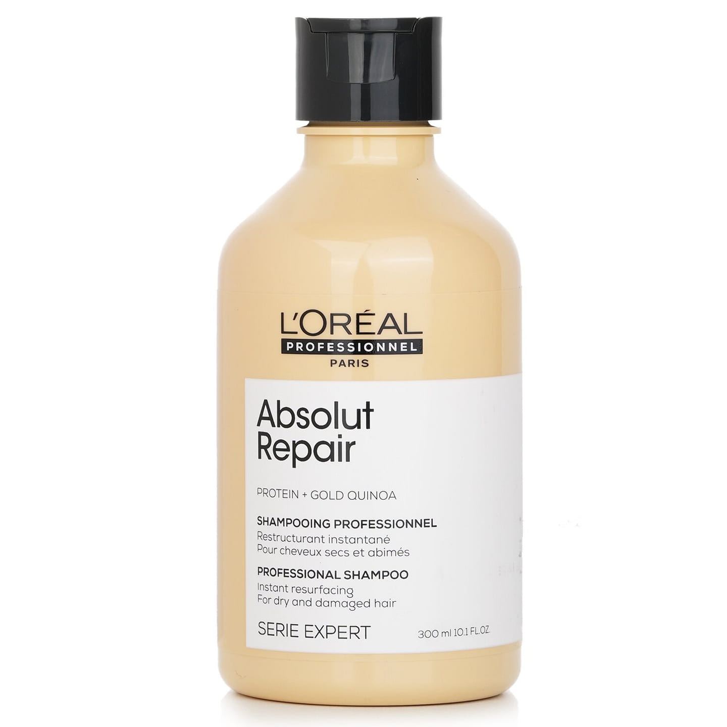L’Oreal Professionnel Serie Expert – Absolut Repair Protein + Gold Quinoa Instant Resurfacing Shampoo 300ml/10.1oz 300 ml