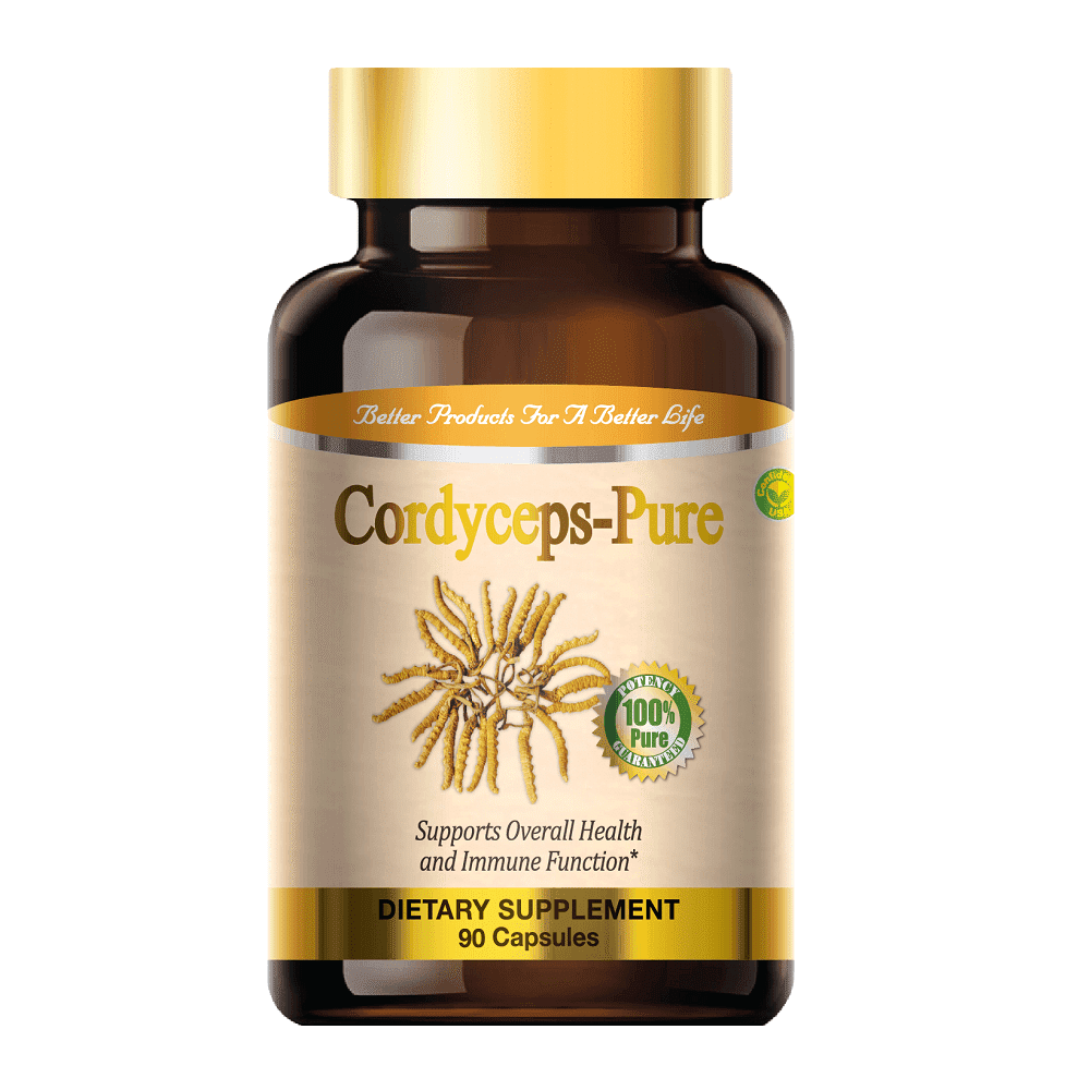 Cordyceps-Pure, Cordyceps Immune Enhancing Mushroom (90 Capsules) 1 count
